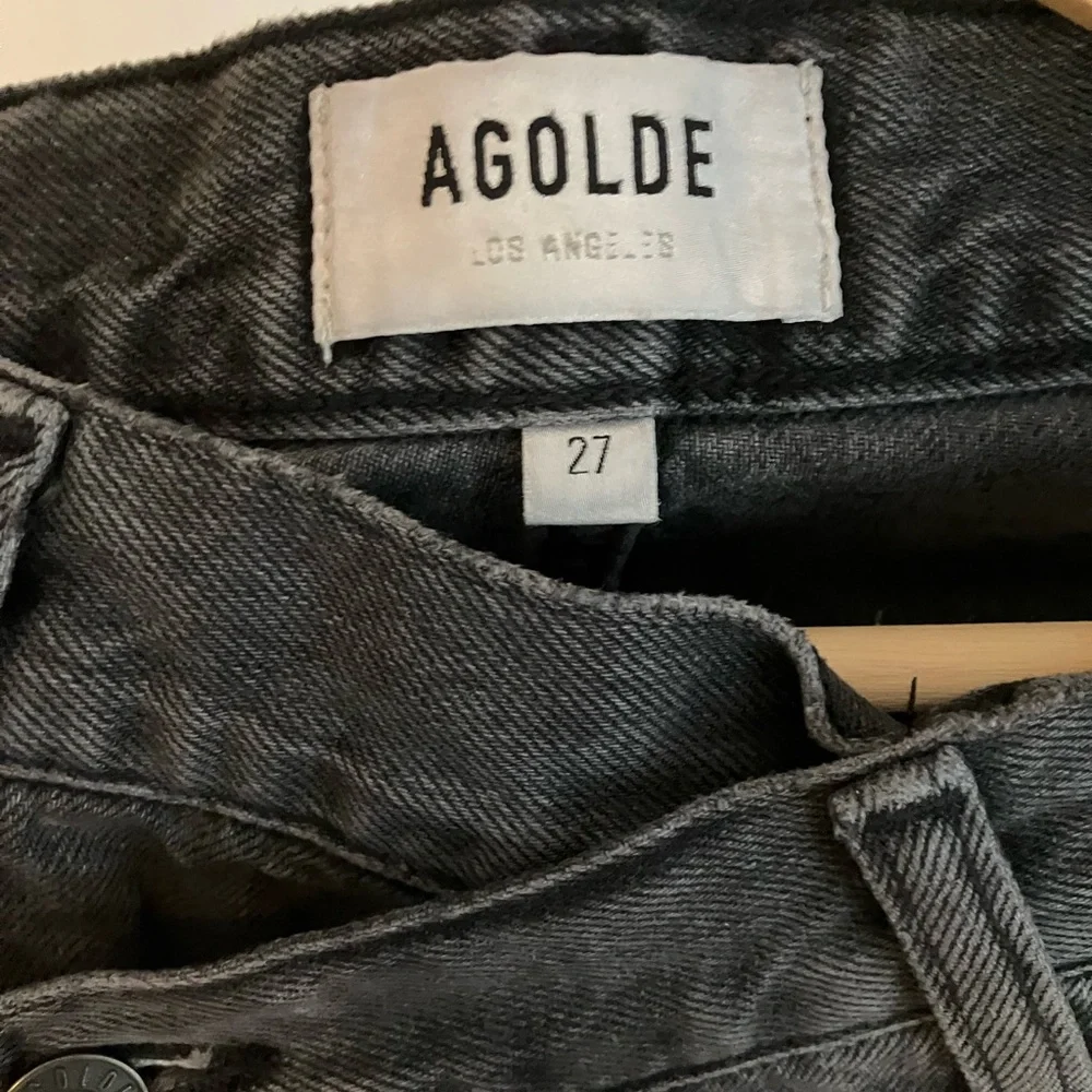 AGOLDE Criss Cross Straight Jeans In Shambles - Picture 6 of 10